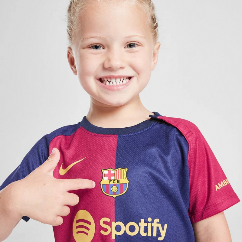 BARCELONA I 24/25 CONJUNTO INFANTIL