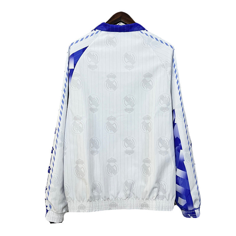 CHAQUETA CORTAVIENTOS KELME RETRO DEL REAL MADRID