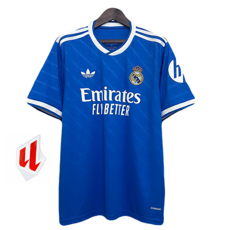 CAMISETA REAL MADRID III + PARCHES 25/26 HOMBRE
