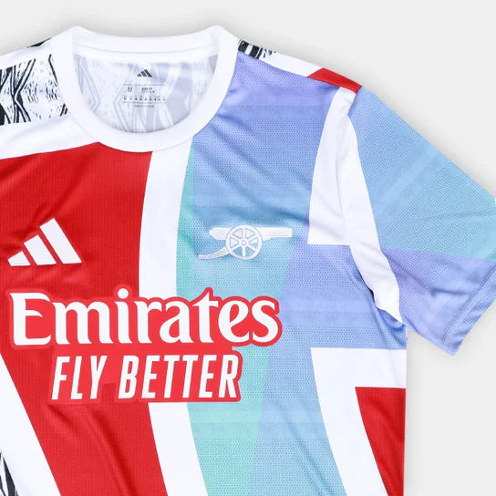 CAMISETA ARSENAL PRE-JUEGO 25/26 HOMBRE
