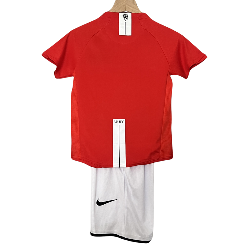 MANCHESTER UNITED I FINAL CHAMPHIONS LEAGUE 07/08 CONJUNTO INFANTIL (RETRO)