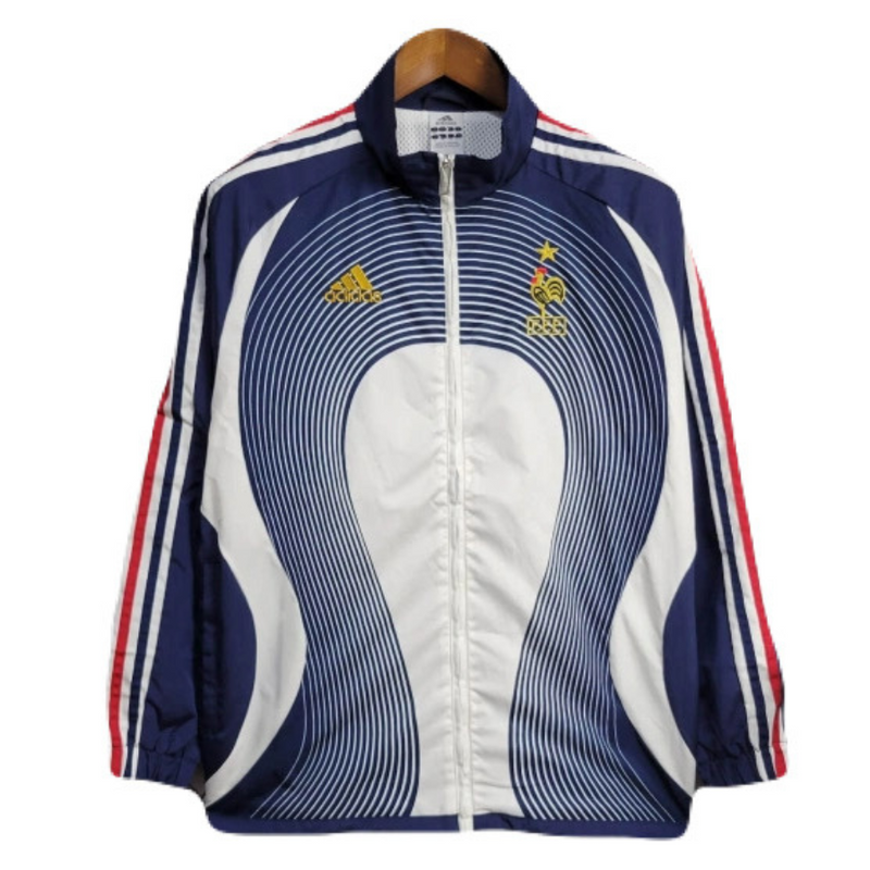 CHAQUETA CORTAVIENTOS FRANCIA RETRO ✅