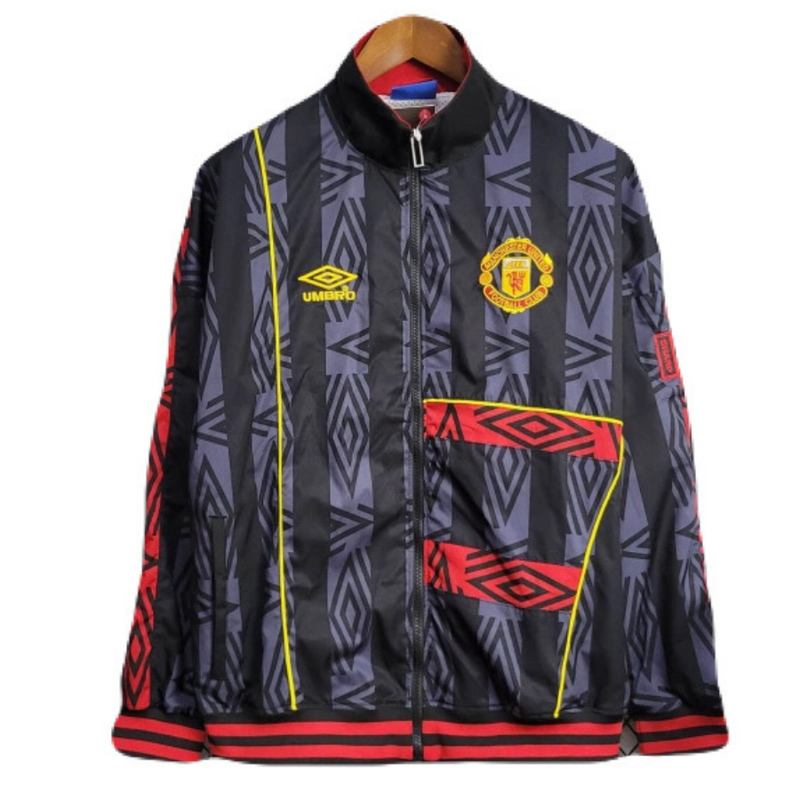 CHAQUETA CORTAVIENTOS MANCHESTER UNITED RETRO ✅