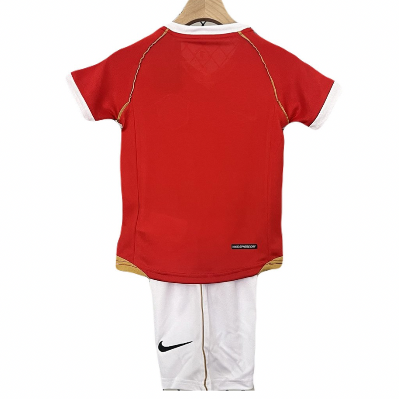 CAMISETA MANCHESTER UNITED I 06/07 CONJUNTO INFANTIL (RETRO)