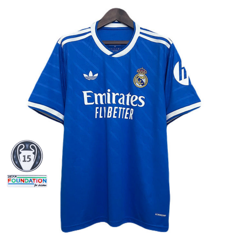 CAMISETA REAL MADRID III + PARCHES 25/26 HOMBRE