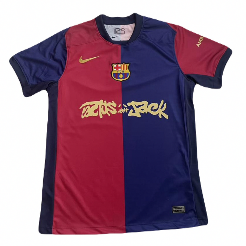 CAMISETA BARCELONA TRAVIS SCOTT 25/26 HOMBRE