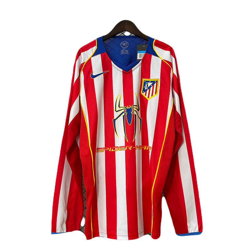 CAMISETA ATLÉTICO DE MADRID I 04/05 HOMBRE (RETRO) MANGA LARGA