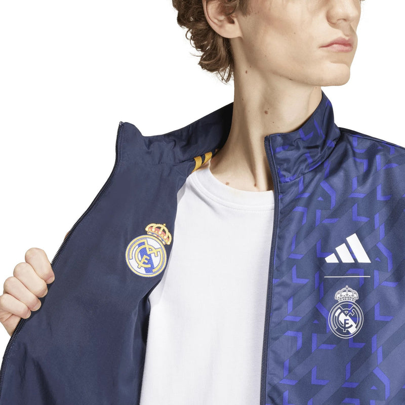 Chaqueta Sin Capucha Real Madrid 24/25 Unisexo