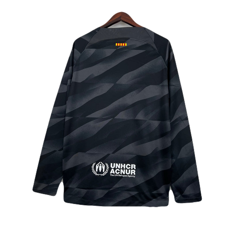 Camiseta Barcelona, Camiseta portero Barcelona, Camiseta portero 24/25, Equipación portero Barcelona, Camisa fútbol Barcelona, Camiseta Barcelona negra, Camisa portero Barcelona 2025, Equipación oficial Barcelona, Camiseta manga larga Barcelona, Camiseta portero FC Barcelona, Camiseta portero Barcelona hombre, Camiseta Barcelona 24/25, Camiseta portero 2025.