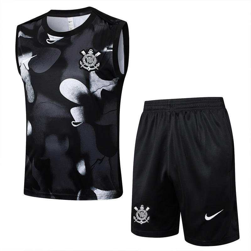 CORINTHIANS CONJUNTO SIN MANGAS ENTRENAMIENTO 25/26 HOMBRE