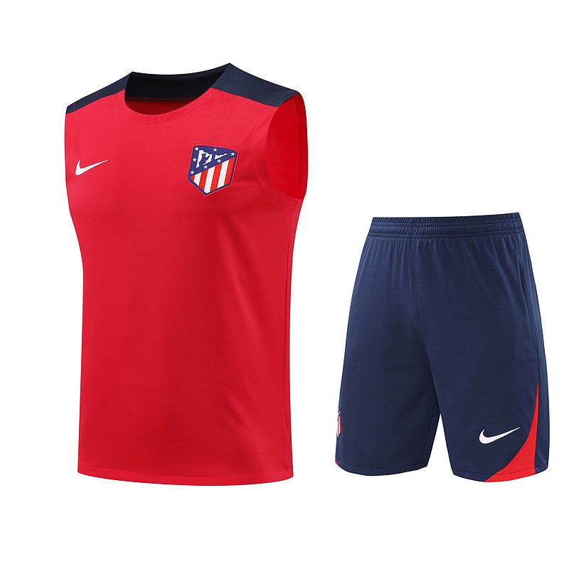 ATLÉTICO DE MADRID CONJUNTO SIN MANGAS ENTRENAMIENTO 24/25 HOMBRE