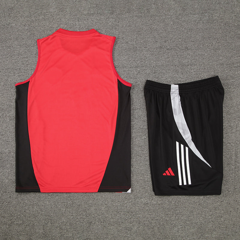 MANCHESTER UNITED CONJUNTO SIN MANGAS ENTRENAMIENTO 24/25 HOMBRE