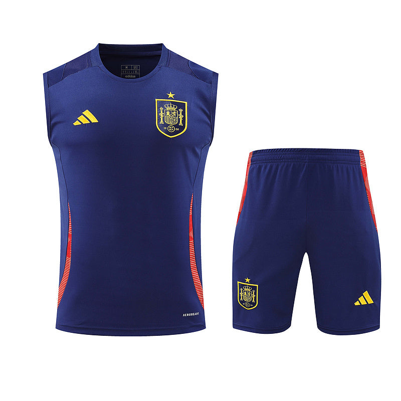 ESPAÑA CONJUNTO SIN MANGAS ENTRENAMIENTO 24/25 HOMBRE