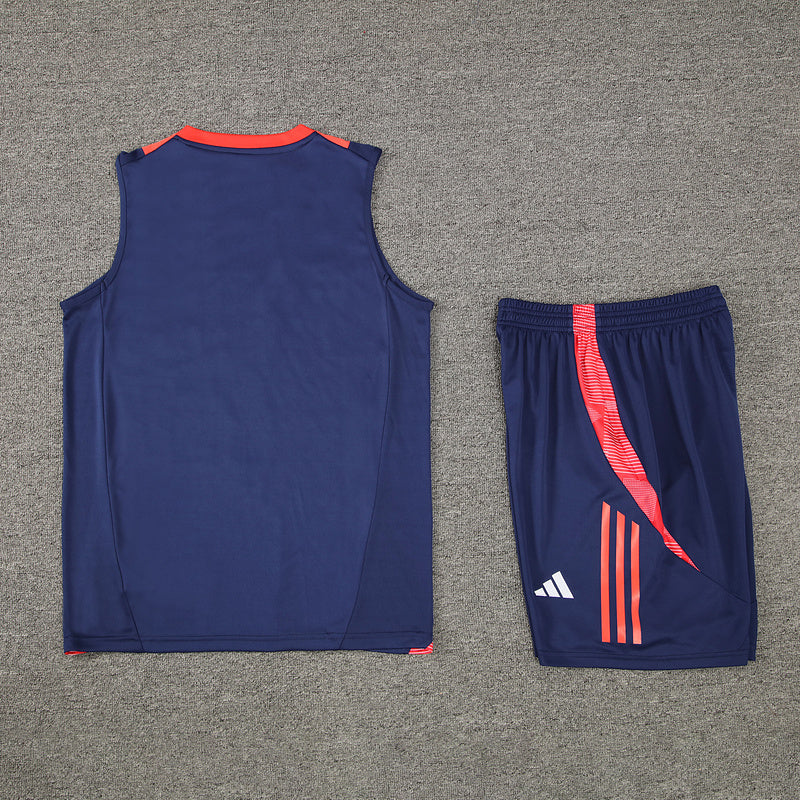 MANCHESTER UNITED CONJUNTO SIN MANGAS ENTRENAMIENTO 24/25 HOMBRE