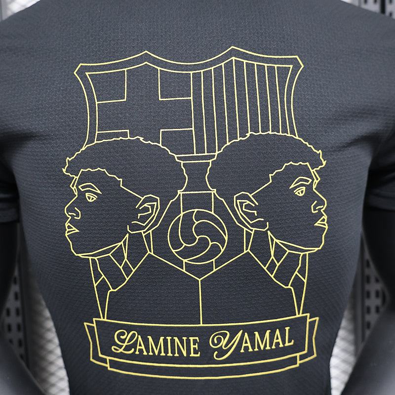 POLO BARCELONA LAMINE YAMAL 24/25 HOMBRE (VERSION JÚGADOR)