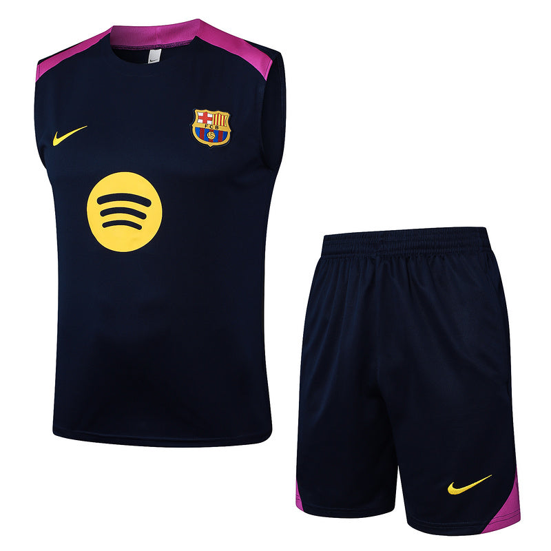 BARCELONA CONJUNTO SIN MANGAS ENTRENAMIENTO 25/26 HOMBRE