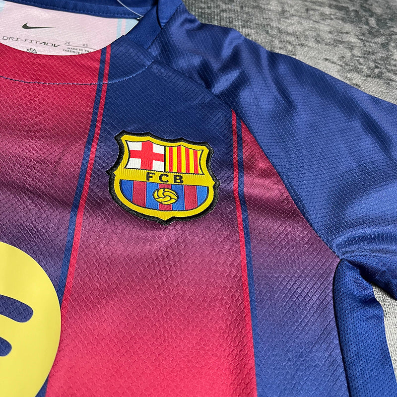 BARCELONA I 25/26 CONJUNTO INFANTIL