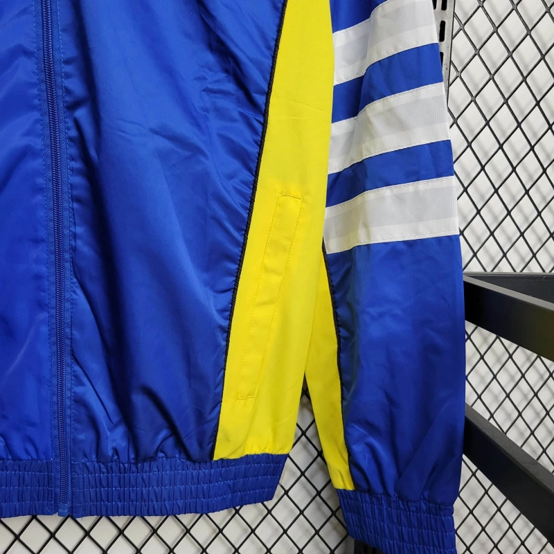 CHAQUETA CORTAVIENTOS BOCA JUNIORS 25/26 ✅