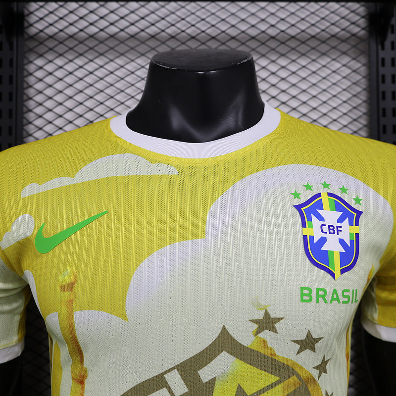 CAMISETA BRASIL EDICIÓN ESPECIAL 24/25 HOMBRE (VERSIÓN JUGADOR)