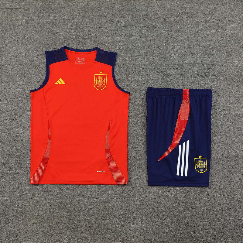 ESPAÑA CONJUNTO SIN MANGAS ENTRENAMIENTO 24/25 HOMBRE