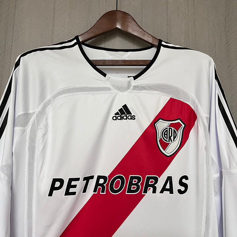 CAMISETA RIVER PLATE I 06/07 HOMBRE (RETRO) MANGA LARGA