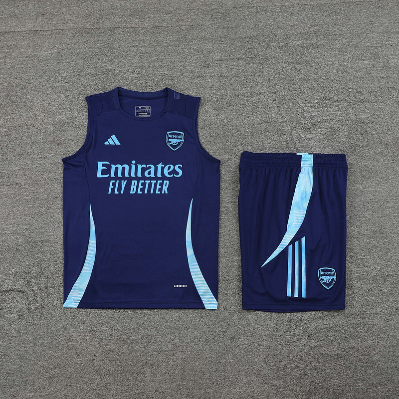 ARSENAL CONJUNTO SIN MANGAS ENTRENAMIENTO 24/25 HOMBRE
