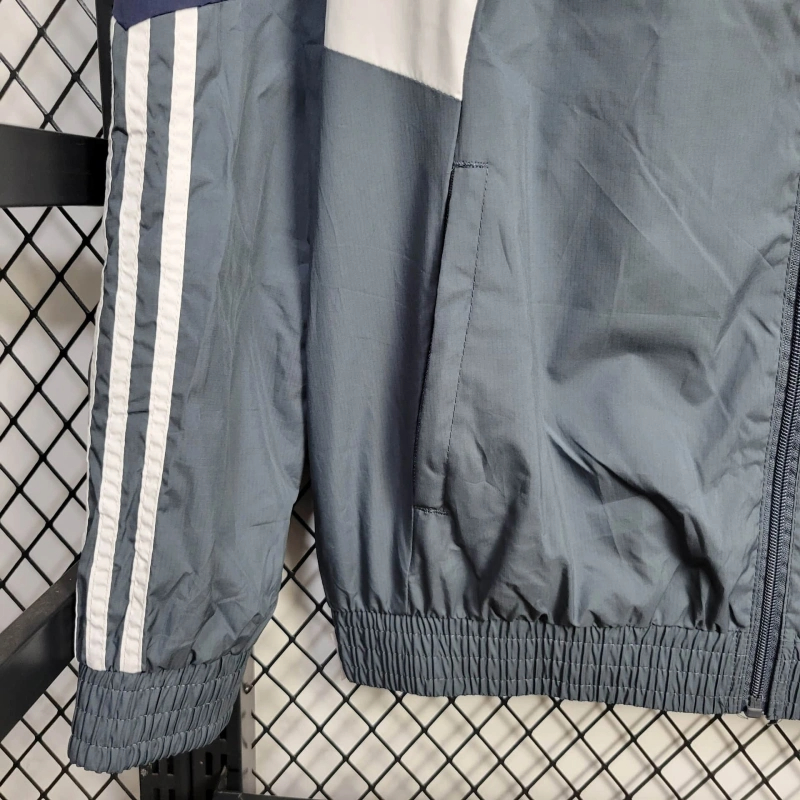 CHAQUETA CORTAVIENTOS REAL MADRID 25/26 ✅