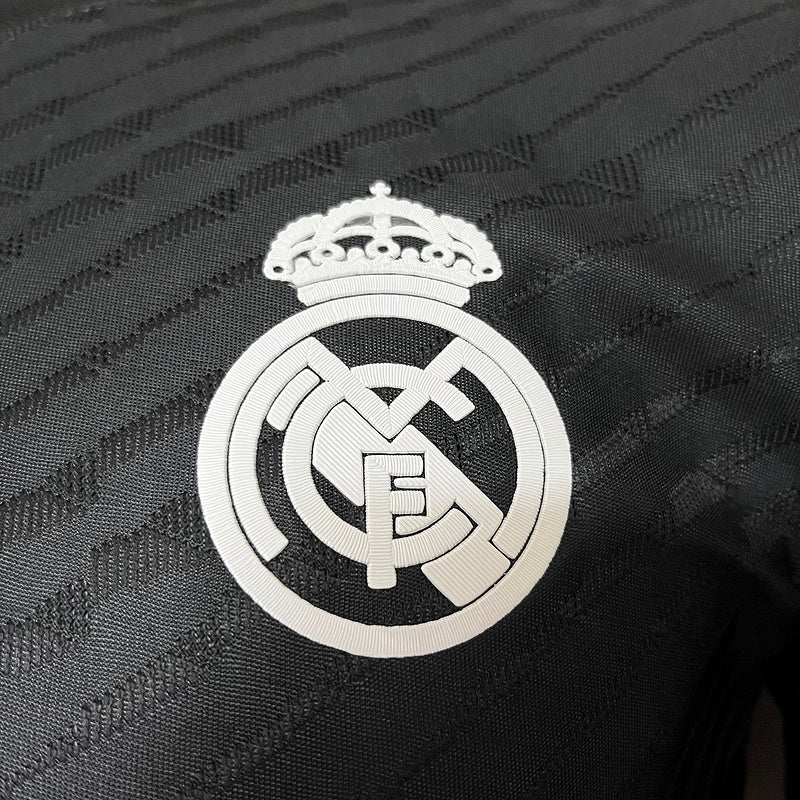 CAMISETA REAL MADRID Y-3 NEGRA 24/25 HOMBRE (VERSIÓN JUGADOR)