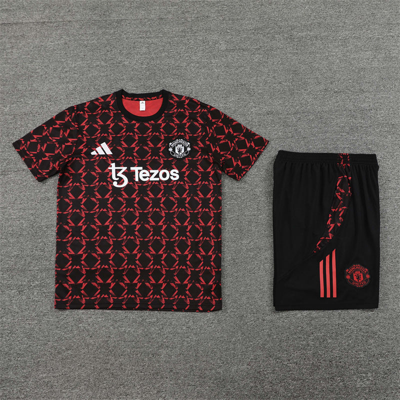 CONJUNTO CORTO MANCHESTER UNITED ENTRENAMIENTO 24/25 HOMBRE